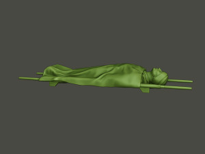 american soldiers ww2 carring stretcher a8 Model Cetak 3D