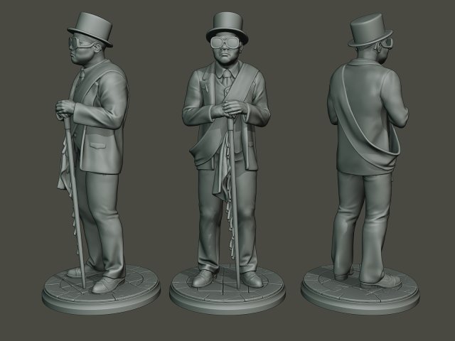 dancing coffin meme a 001 Modèles 3D en vedette .c4d .max .obj .3ds .fbx .stl .blend 