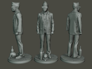 dancing coffin meme a 002 3D Print Model