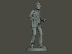 dancing coffin meme a 005 3D-Druckmodell