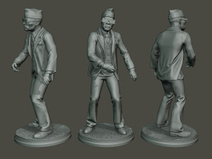 dancing coffin meme a 007 3D Print Model