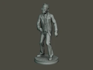 dancing coffin meme a 007 3D Print Model