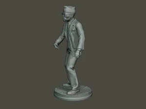 dancing coffin meme a 007 3D Print Model