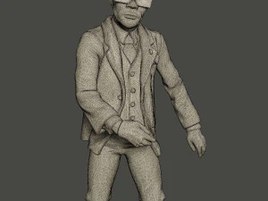 dancing coffin meme a 007 3D Print Model