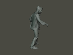 dancing coffin meme a 008 3D-Druckmodell