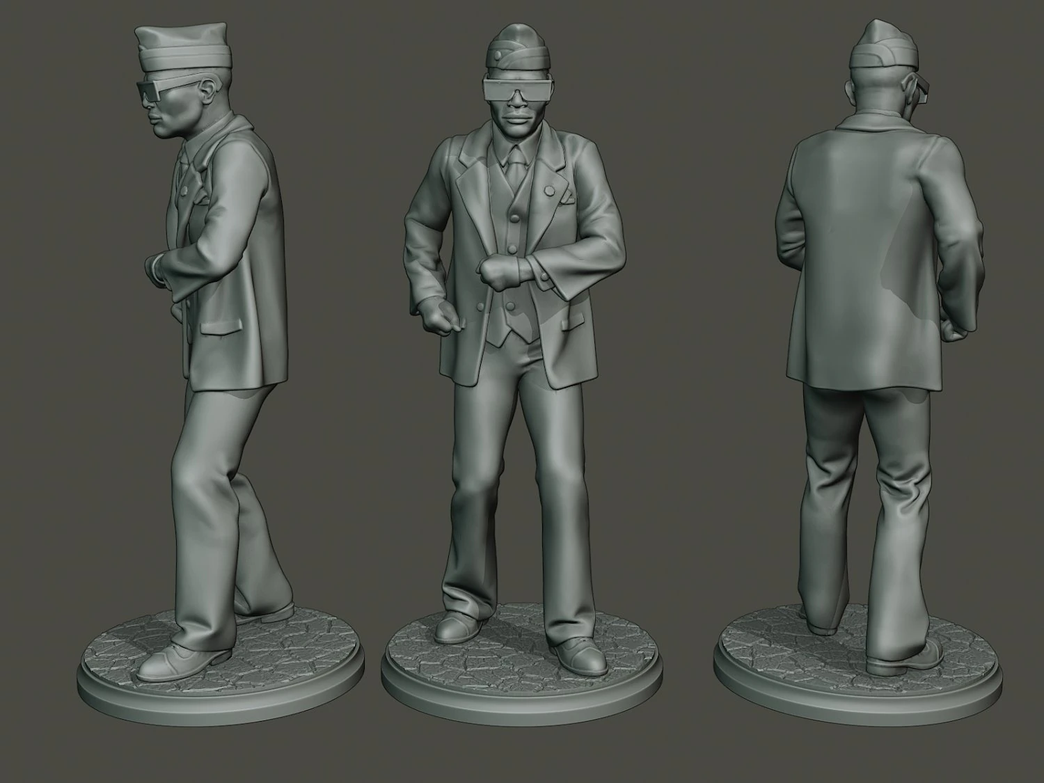 dancing coffin meme a 009 3D Print Model .c4d .max .obj .3ds .fbx .stl .blend