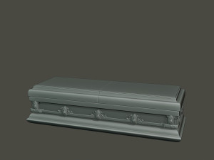 coffin model 3D Print Model