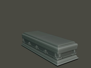 coffin model 3D Print Model