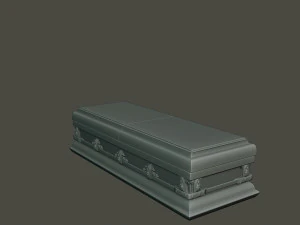 coffin model 3D Print Model