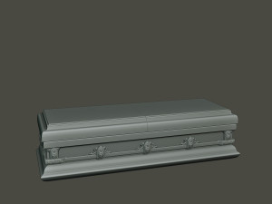 coffin model 3D Print Model
