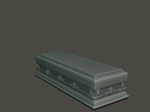 coffin model 3D Print Model