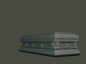 coffin model 3D Print Model