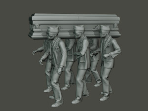 dancing coffin meme 3D Принт Модель