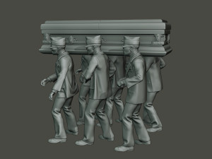 dancing coffin meme 3D Принт Модель