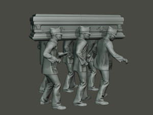 dancing coffin meme 3D Принт Модель