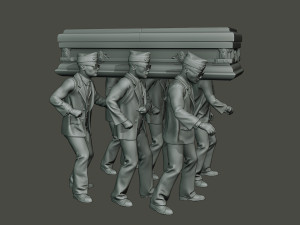 dancing coffin meme 3D Принт Модель