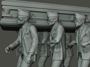 dancing coffin meme 3D Принт Модель