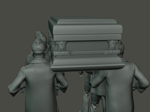dancing coffin meme 3D Принт Модель