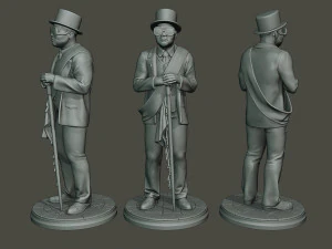 dancing coffin meme a pack 3D Print Model