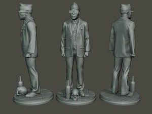 dancing coffin meme a pack 3D Print Model
