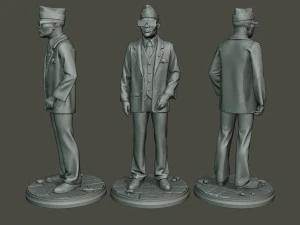 dancing coffin meme a pack 3D Print Model