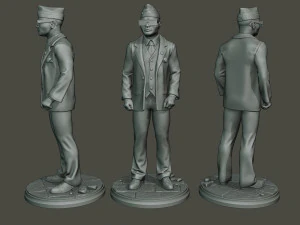 dancing coffin meme a pack 3D Print Model