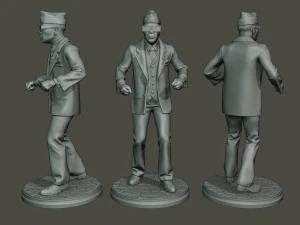 dancing coffin meme a pack 3D Print Model