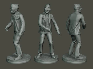 dancing coffin meme a pack 3D Print Model