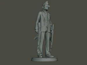 dancing coffin meme b 001 3D Print Model