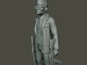 dancing coffin meme b 001 3D Print Model