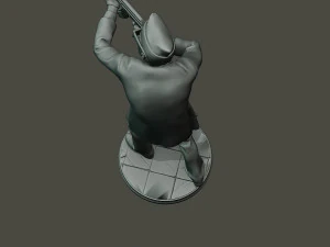 meme del ata&uacute;d bailando b 002 Modelo de impresión 3D