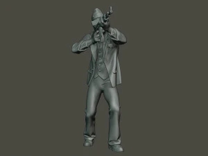 meme del ata&uacute;d bailando b 002 Modelo de impresión 3D