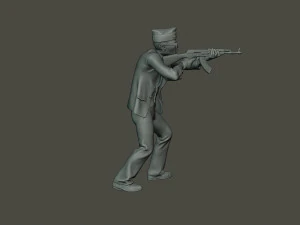 meme del ata&uacute;d bailando b 002 Modelo de impresión 3D