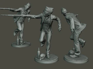 meme del ata&uacute;d bailando b 003 Modelo de impresión 3D