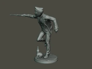 meme del ata&uacute;d bailando b 003 Modelo de impresión 3D