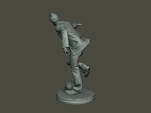 meme del ata&uacute;d bailando b 003 Modelo de impresión 3D