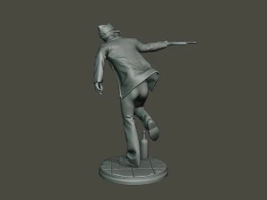 meme del ata&uacute;d bailando b 003 Modelo de impresión 3D