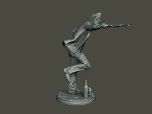 meme del ata&uacute;d bailando b 003 Modelo de impresión 3D