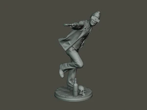 meme del ata&uacute;d bailando b 003 Modelo de impresión 3D