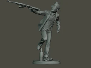 meme del ata&uacute;d bailando b 003 Modelo de impresión 3D