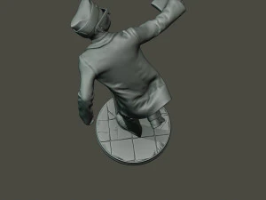 meme del ata&uacute;d bailando b 003 Modelo de impresión 3D