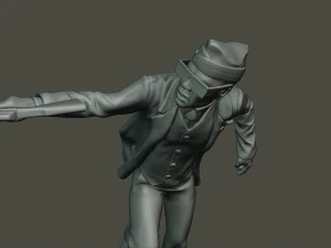 meme del ata&uacute;d bailando b 003 Modelo de impresión 3D