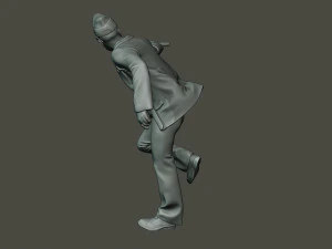 meme del ata&uacute;d bailando b 003 Modelo de impresión 3D