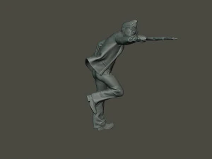 meme del ata&uacute;d bailando b 003 Modelo de impresión 3D