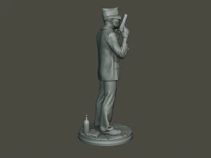 meme del ata&uacute;d bailando b 004 Modelo de impresión 3D