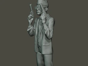 meme del ata&uacute;d bailando b 004 Modelo de impresión 3D