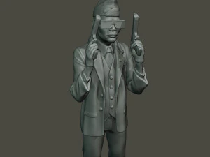 meme del ata&uacute;d bailando b 004 Modelo de impresión 3D