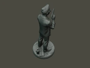 meme del ata&uacute;d bailando b 004 Modelo de impresión 3D