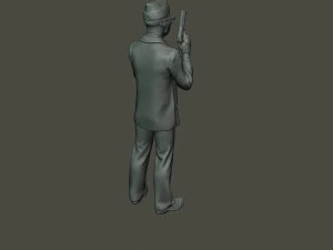 meme del ata&uacute;d bailando b 004 Modelo de impresión 3D