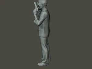 meme del ata&uacute;d bailando b 004 Modelo de impresión 3D